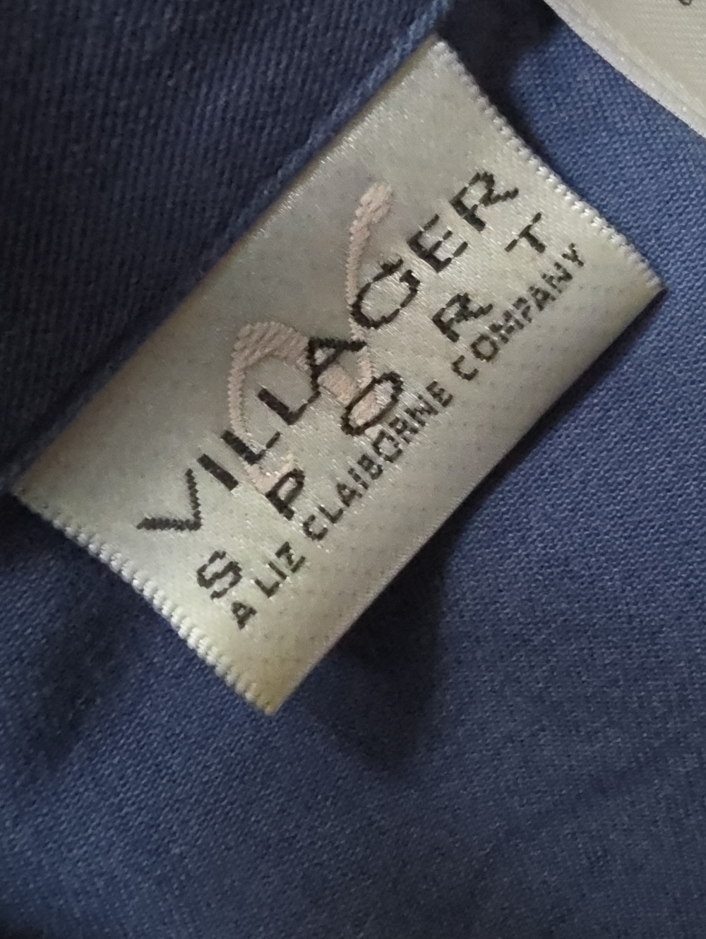 Villager Sport by Liz Claiborne (Sri Lanka) Ladies Vintage Cotton Blend Dress